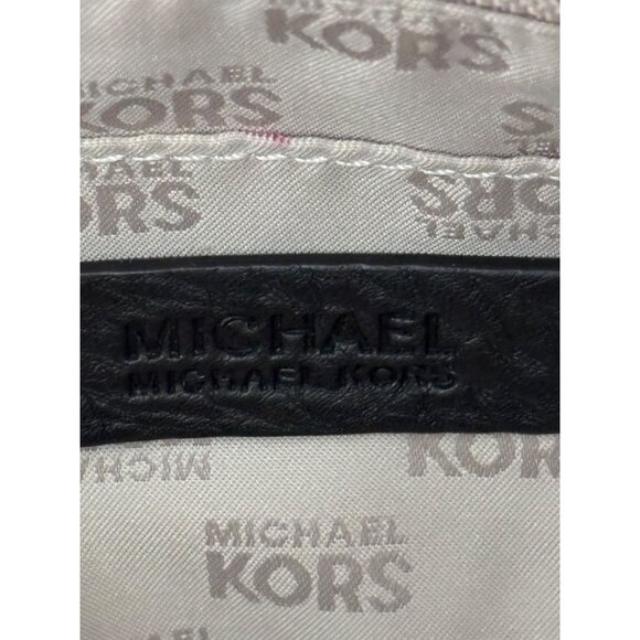 Michael Kors Brown Pebbled Leather Bag Gold Hardware Quiet Luxury Old Money - Picture 2 of 13